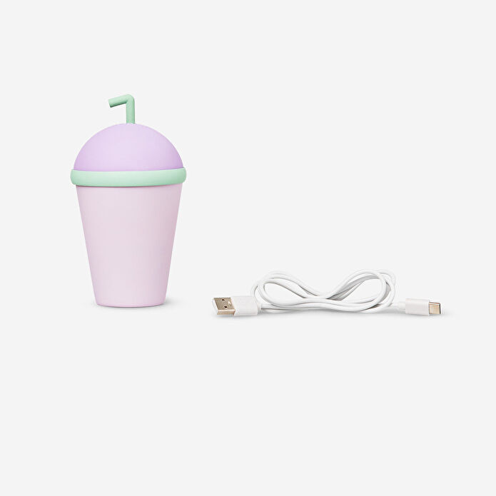 Flying Tiger Copenhagen Bubble Tea Şeklinde Mor Lamba 14,5 cm