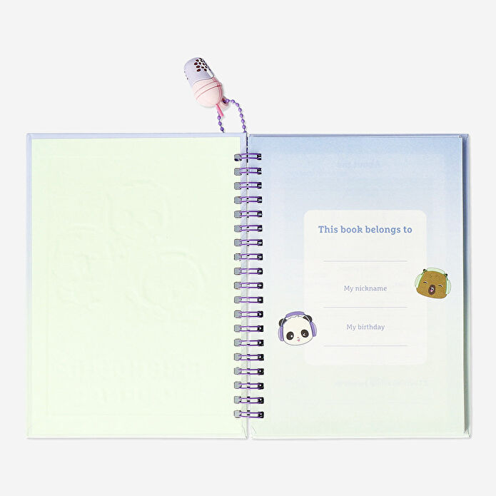 Flying Tiger Copenhagen Spiralli Arkadaşlık Günlüğü 13 cm x 18 cm