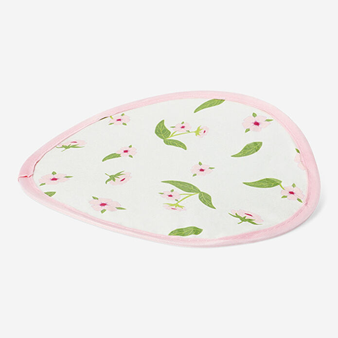 Flying Tiger Copenhagen Çiçek Desenli Çantalı Katlanabilir Yuvarlak Yelpaze