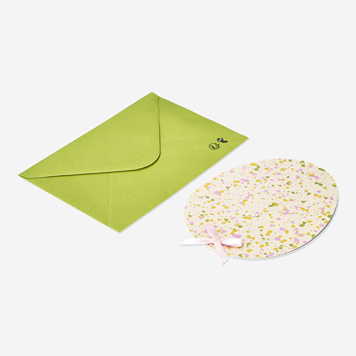 Flying Tiger Copenhagen Paskalya Yumurtası Şeklinde Tebrik Kartı