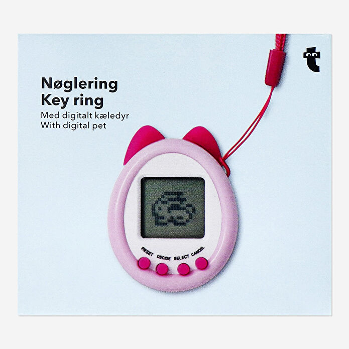 Flying Tiger Copenhagen Pembe Sanal Bebek Anahtarlık