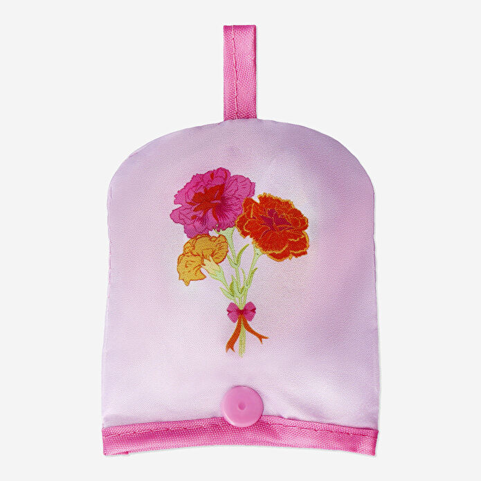 Flying Tiger Copenhagen Çiçek Desenli Katlanabilir Yuvarlak Yelpaze