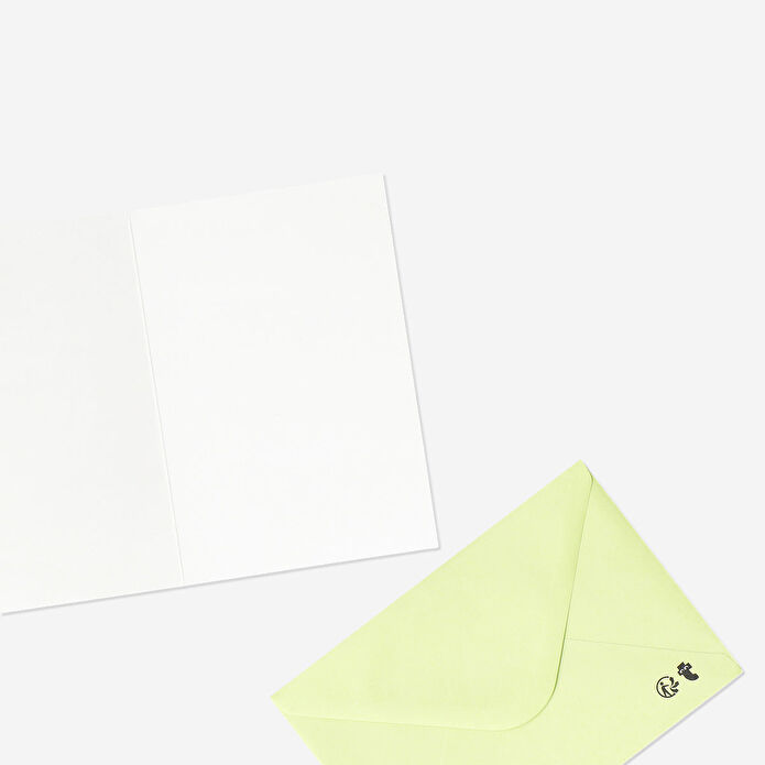 Flying Tiger Copenhagen Ponponlu Tavşan Şeklinde Tebrik Kartı