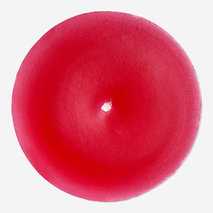 Flying Tiger Copenhagen Açık Kırmızı Rustik Mum 12 cm