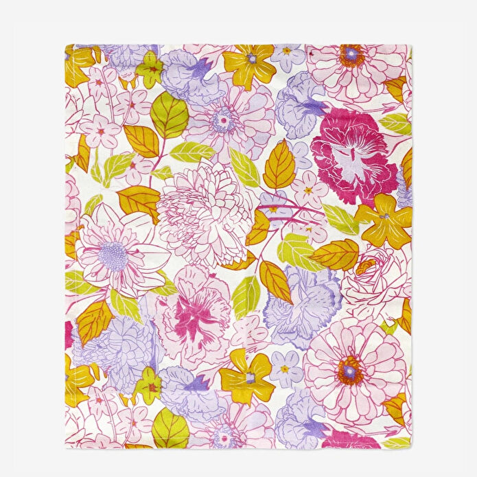 Flying Tiger Copenhagen 2'li Çiçek Desenli Kumaş Peçete Seti 40 cm x 40 cm