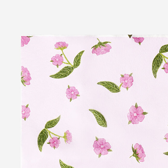 Flying Tiger Copenhagen 4'lü Pembe Kiraz Çiçeği Desenli Mutfak Bezi Seti