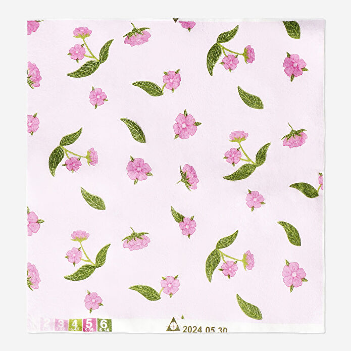 Flying Tiger Copenhagen 4'lü Pembe Kiraz Çiçeği Desenli Mutfak Bezi Seti