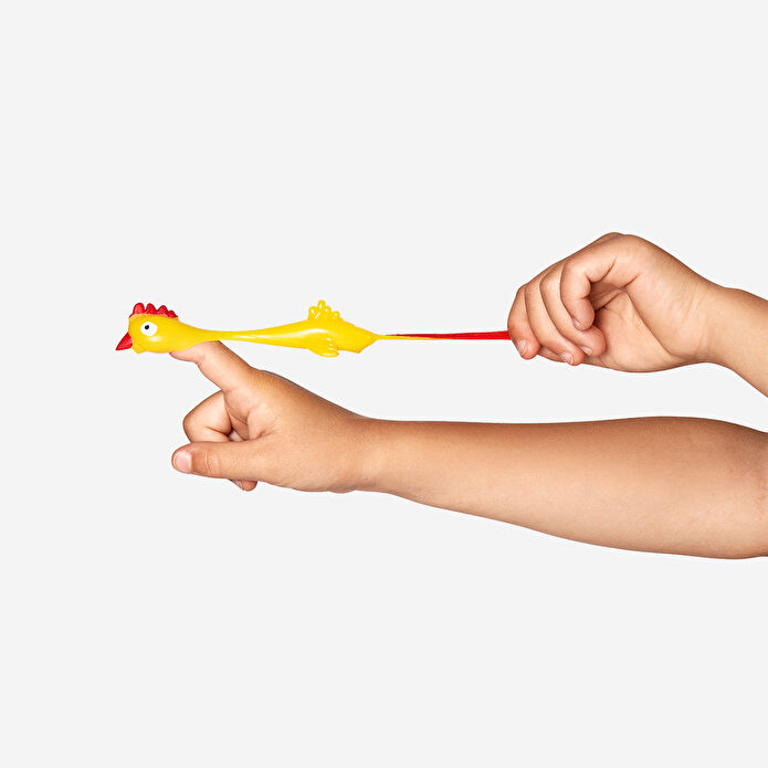 Flying Tiger Copenhagen 2'li Sarı Tavuk Şeklinde Lastik Oyuncak