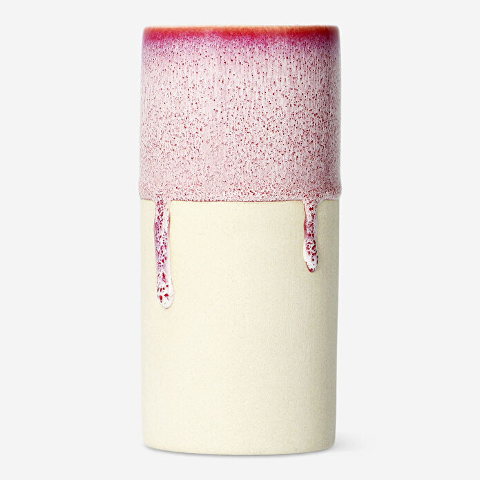 Flying Tiger Copenhagen İki Renkli Silindir Vazo 5,5 cm