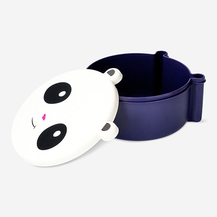 Flying Tiger Copenhagen Beyaz Panda Şeklinde Atıştırmalık Kutusu