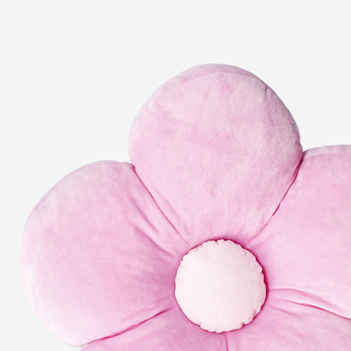 Flying Tiger Copenhagen Pembe Çiçek Şeklinde Yastık 40 cm x 40 cm