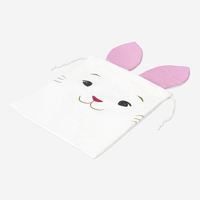 Flying Tiger Copenhagen Tavşan Detaylı Büzgülü Hediye Çantası