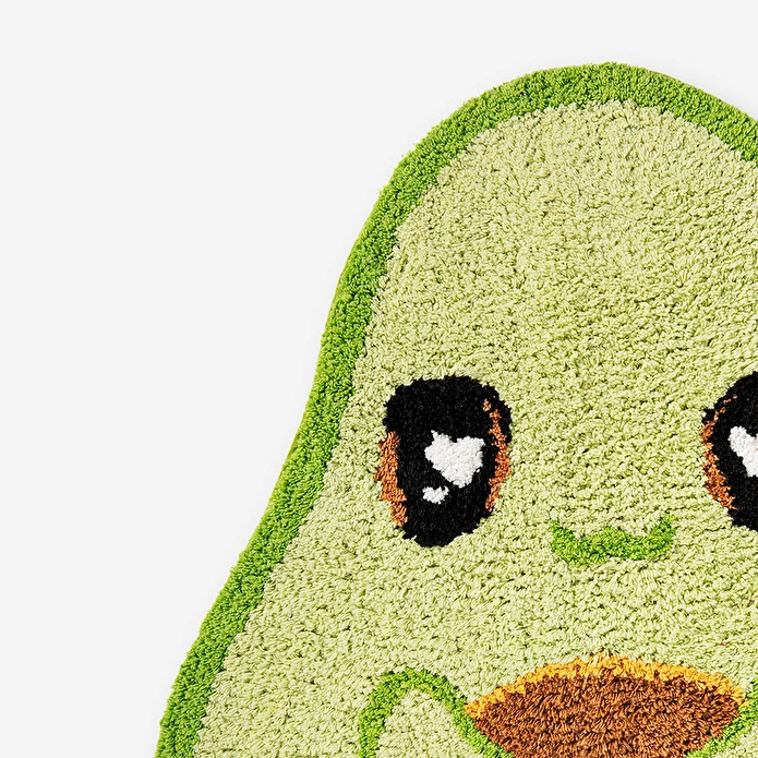 Flying Tiger Copenhagen Yeşil Avokado Şeklinde Paspas