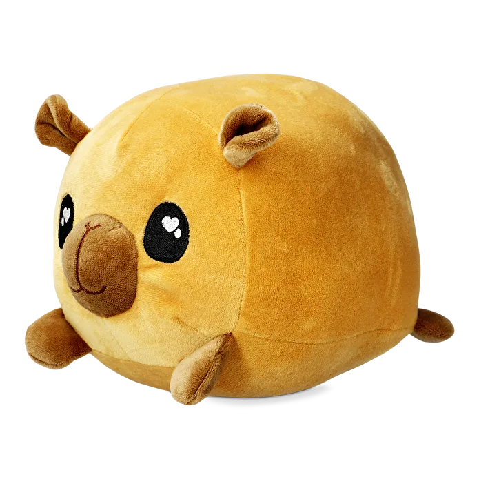 Flying Tiger Copenhagen Sarı Yuvarlak Şekilli Kapibara Peluş Oyuncak