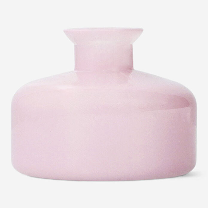 Flying Tiger Copenhagen Pembe Dekoratif Cam Vazo 7 cm x 9 cm