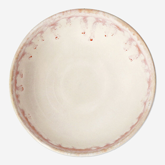 Flying Tiger Copenhagen Büyük Pembe Detaylı Seramik Kase