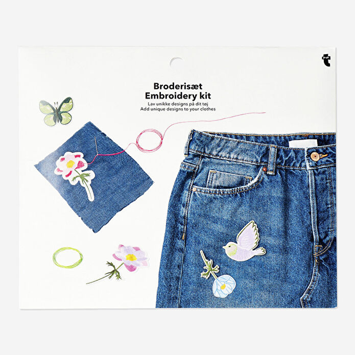 Flying Tiger Copenhagen Bahar Temalı Nakışlı Yama Kiti