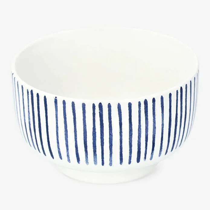 Flying Tiger Copenhagen Mavi Çizgili Kase