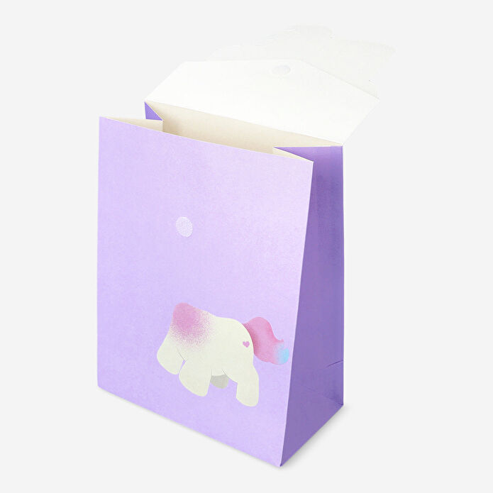 Flying Tiger Copenhagen Pembe Unicorn Şeklinde Hediye Poşeti