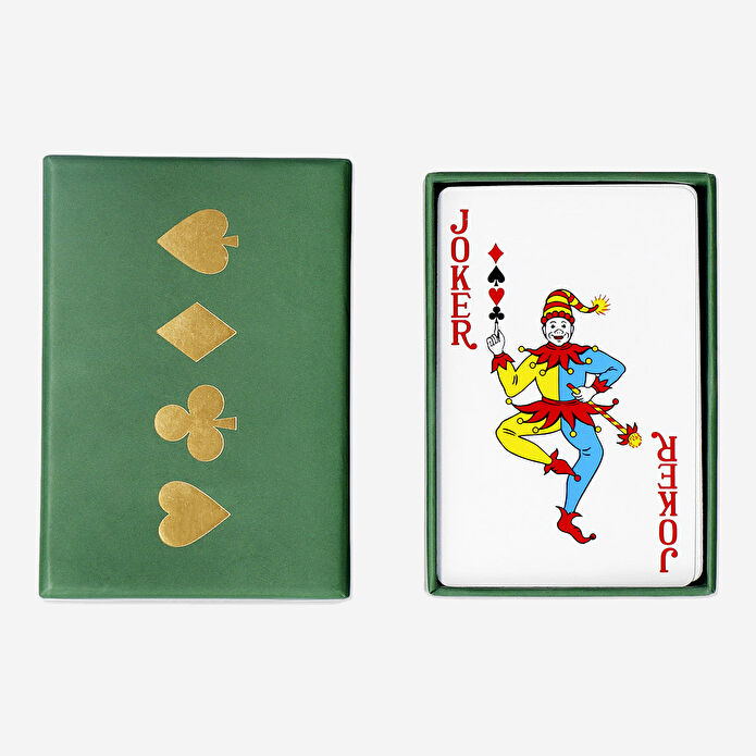 Flying Tiger Copenhagen Yeşil Kutulu İskambil Kartı Destesi