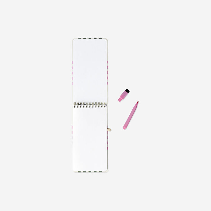 Flying Tiger Copenhagen Kolay Silinebilen Sayfalı Kalemli Not Defteri