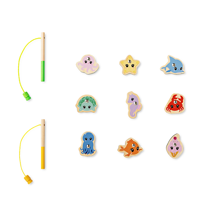 Flying Tiger Copenhagen Metal Kutuda Mini Balık Yakalama Oyunu