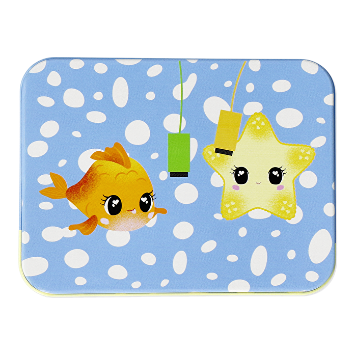 Flying Tiger Copenhagen Metal Kutuda Mini Balık Yakalama Oyunu