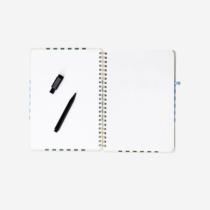 Flying Tiger Copenhagen Kolay Silinebilen Sayfalı Kalemli Defter A5