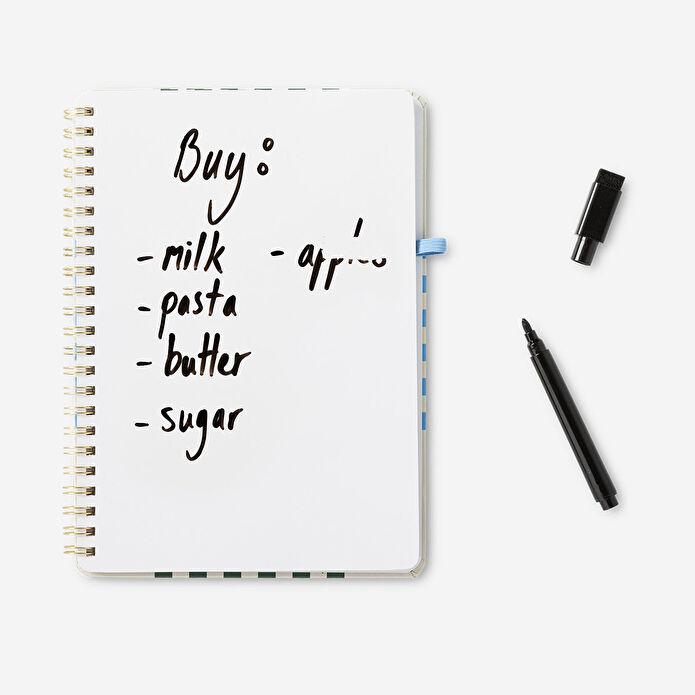 Flying Tiger Copenhagen Kolay Silinebilen Sayfalı Kalemli Defter A5