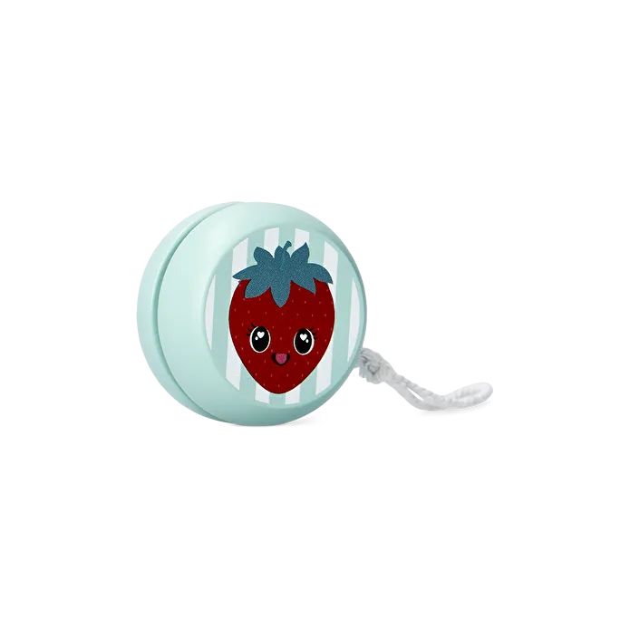 Flying Tiger Copenhagen Çilek Desenli Ahşap Yoyo