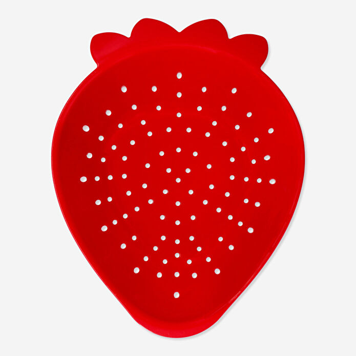 Flying Tiger Copenhagen Çilek Şeklinde Plastik Süzgeç