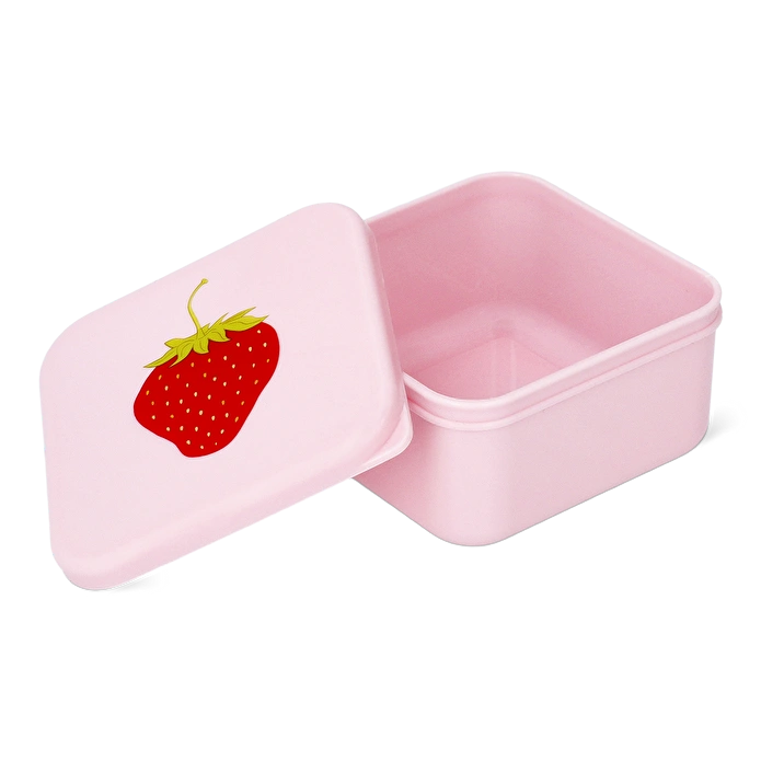 Flying Tiger Copenhagen Çilek Desenli Küçük Atıştırmalık Kabı