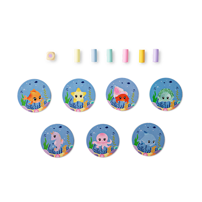 Flying Tiger Copenhagen Metal Kutuda Mini Kule Yapma Oyunu