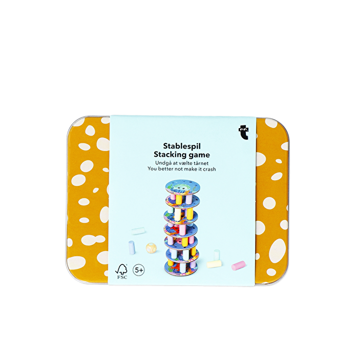 Flying Tiger Copenhagen Metal Kutuda Mini Kule Yapma Oyunu