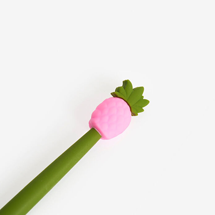 Flying Tiger Copenhagen Pembe Ananas Detaylı Tükenmez Kalem