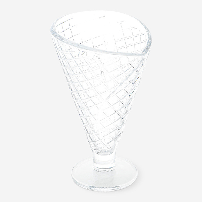 Flying Tiger Copenhagen Külah Şeklinde Cam Dondurma Kasesi