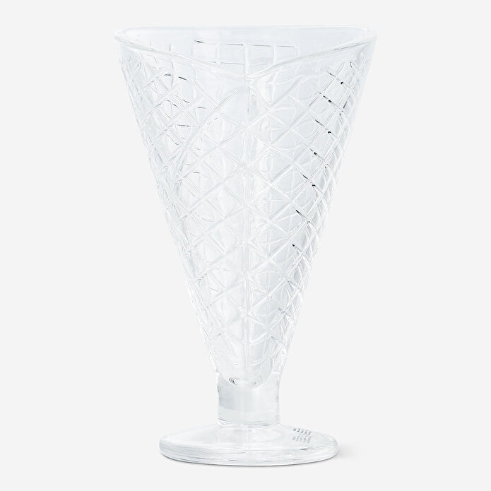 Flying Tiger Copenhagen Külah Şeklinde Cam Dondurma Kasesi