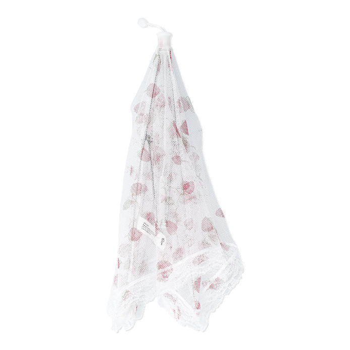 Flying Tiger Copenhagen Çilek Desenli Beyaz Yiyecek Koruma Teli