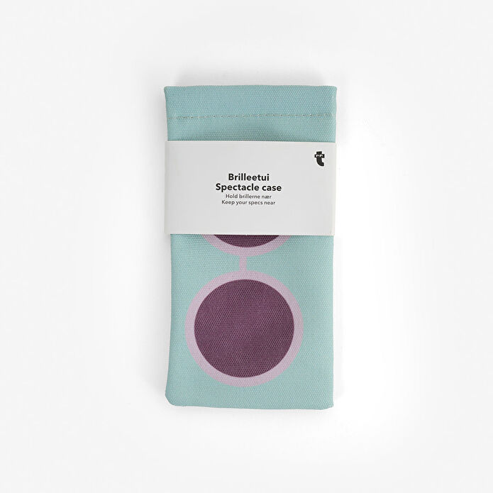 Flying Tiger Copenhagen Mavi Gözlük Kılıfı