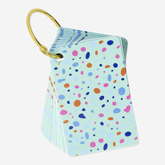 Flying Tiger Copenhagen Su Geçirmeyen Mavi İskambil Kartı Destesi