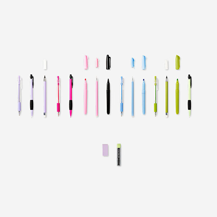 Flying Tiger Copenhagen Çok Renkli Tükenmez Kalem Seti