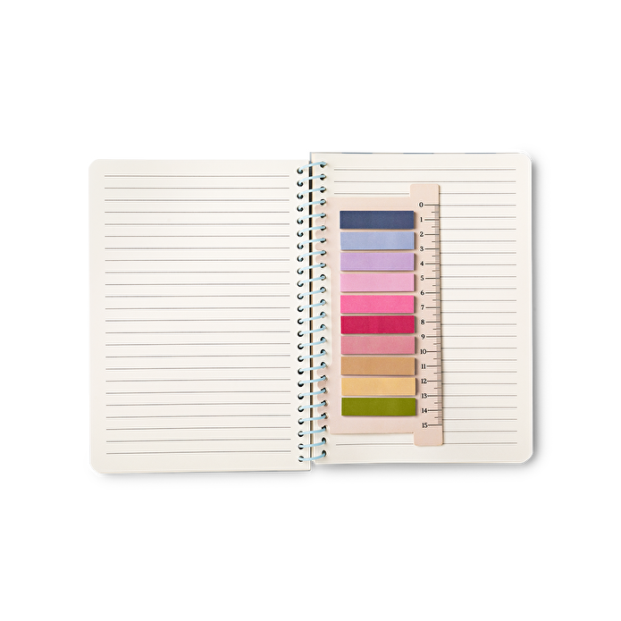 Flying Tiger Copenhagen Çok Renkli Spiralli Yapışkan Not Kağıdı Seti