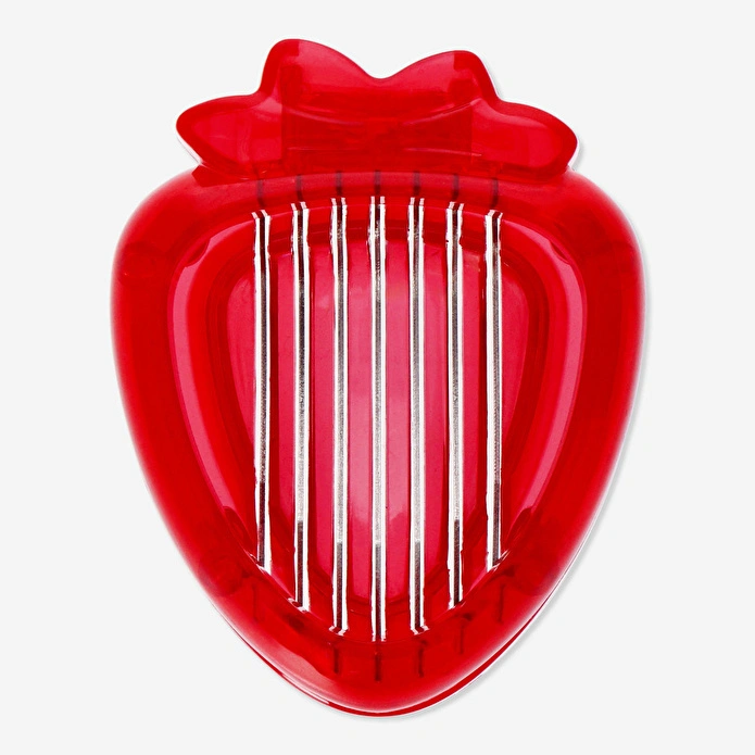 Flying Tiger Copenhagen Kırmızı Çilek Şeklinde Meyve Dilimleyici