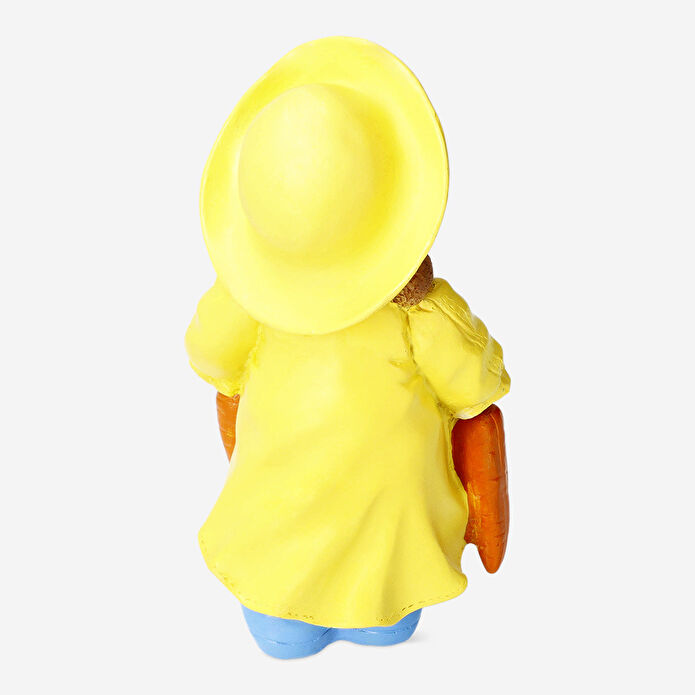 Flying Tiger Copenhagen Sarı Yağmurluk Detaylı Dekoratif Tavşan 19,6 cm