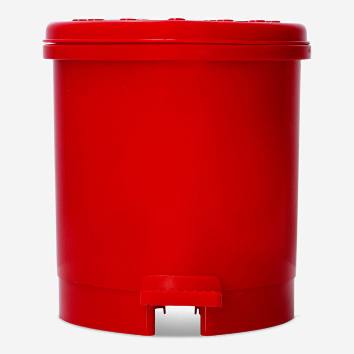 Flying Tiger Copenhagen Kırmızı Çilek Şeklinde Plastik Mini Çöp Kutusu