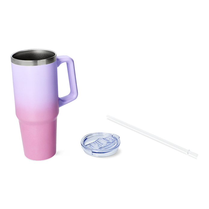 Flying Tiger Copenhagen Pembe Pipetli Kulplu Su Matarası