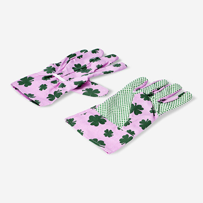 Flying Tiger Copenhagen Yeşil Çiçek Desenli Bahçe Eldiveni