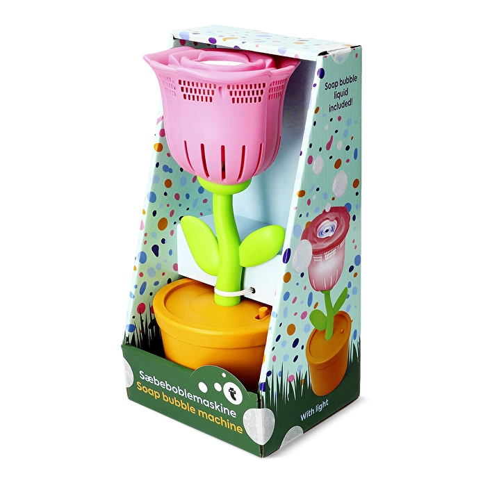 Flying Tiger Copenhagen Pembe Lale Şeklinde Baloncuk Yapma Makinesi