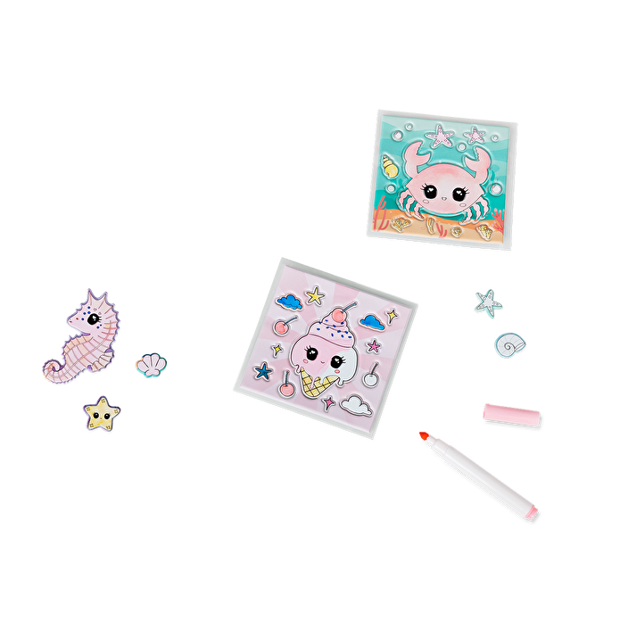 Flying Tiger Copenhagen Kendin Yap Sticker Boyama Seti