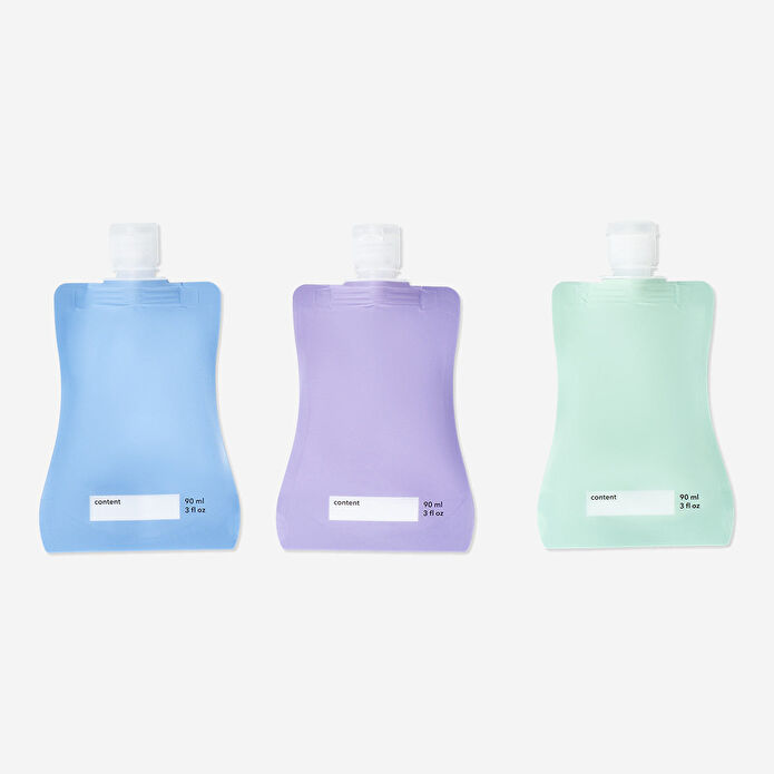 Flying Tiger Copenhagen 3'lü Seyahat Boy Sıvı Taşıma Paketleri